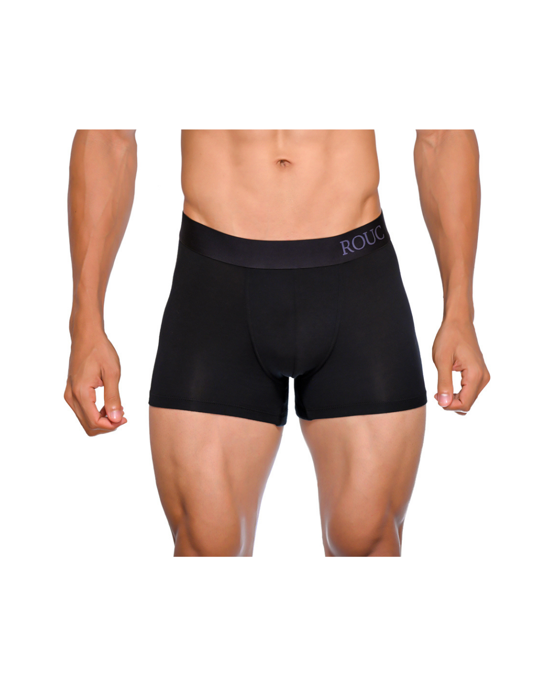 Men Underwear - TRUNKS - 2 Pack (Black & Black)