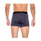 Men Underwear - TRUNKS - 2 Pack (Black & Grey)